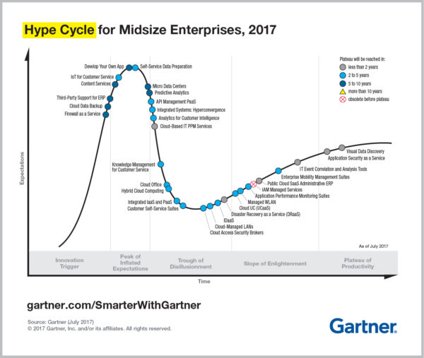 Gartner Hype Cycle A Tool to Drive New Technology Strategy Decisions