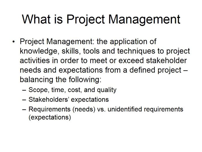 project management professional pmp certification training